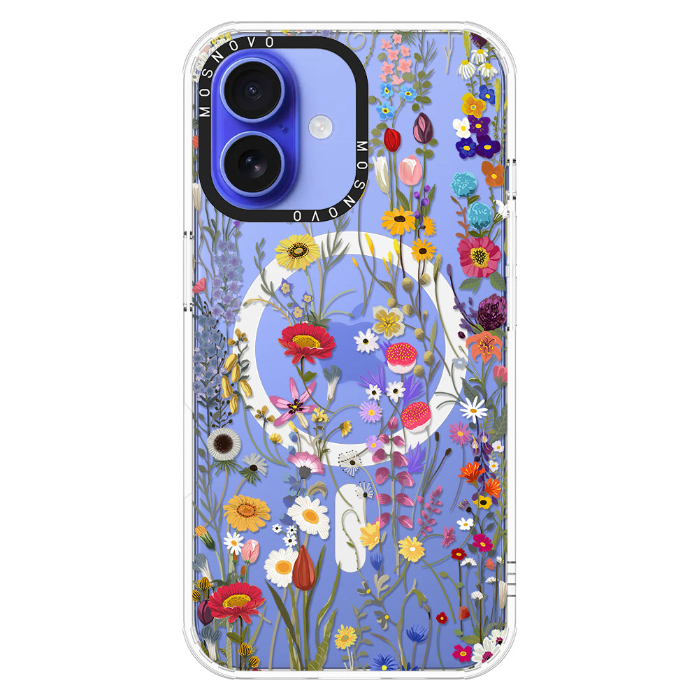 Summer Meadow Phone Case - iPhone 16 Plus Case - MOSNOVO