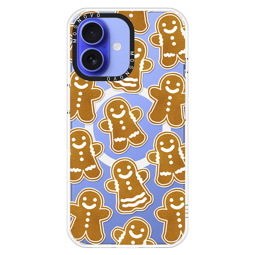 Ginger Breadman Phone Case - iPhone 16 Case - MOSNOVO