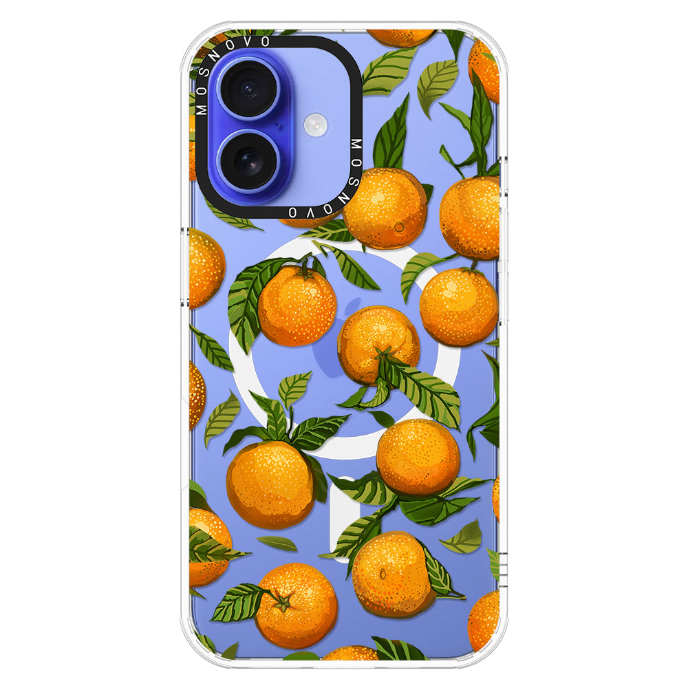 Tangerine Phone Case - iPhone 16 Plus Case - MOSNOVO