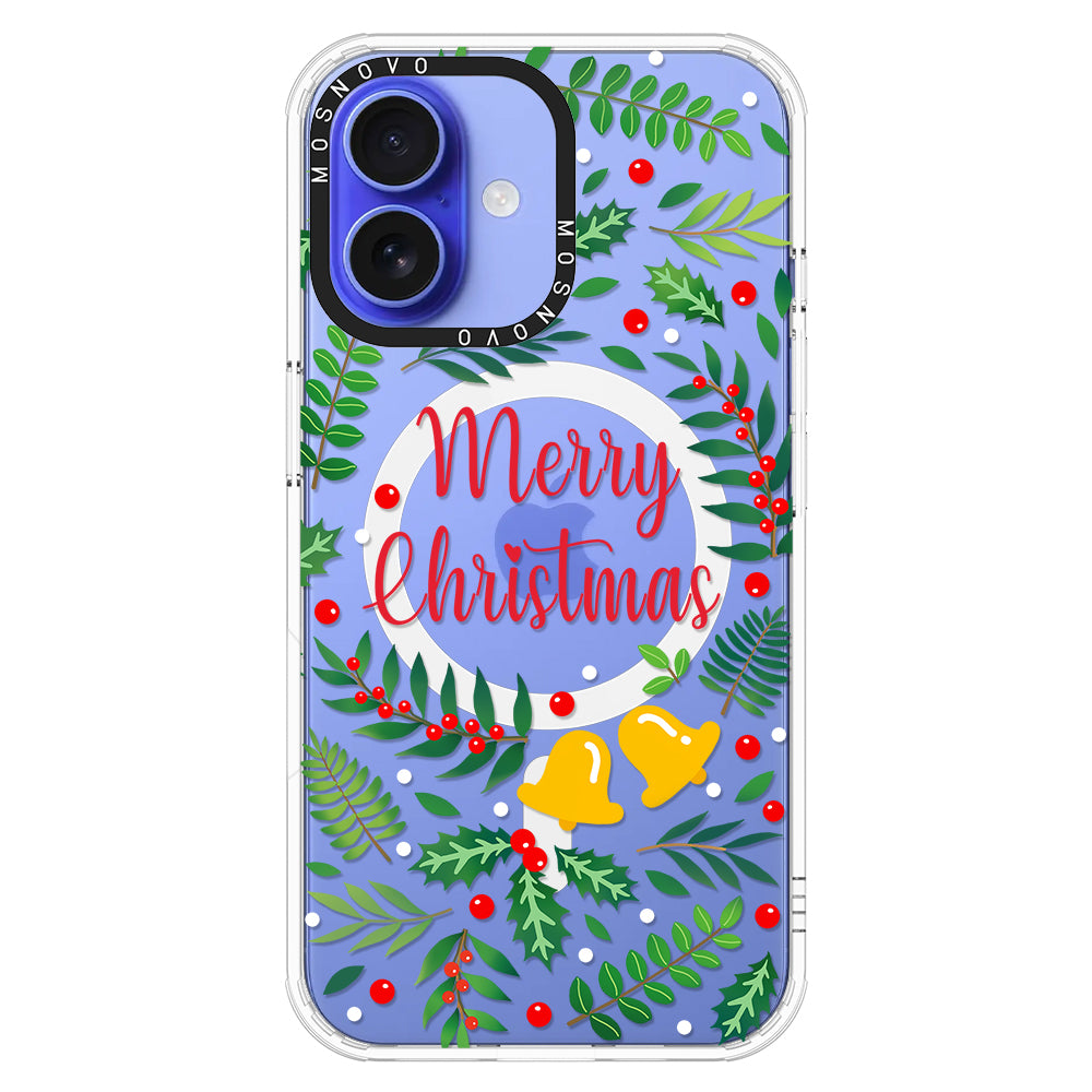 Merry Christmas Phone Case - iPhone 16 Case - MOSNOVO