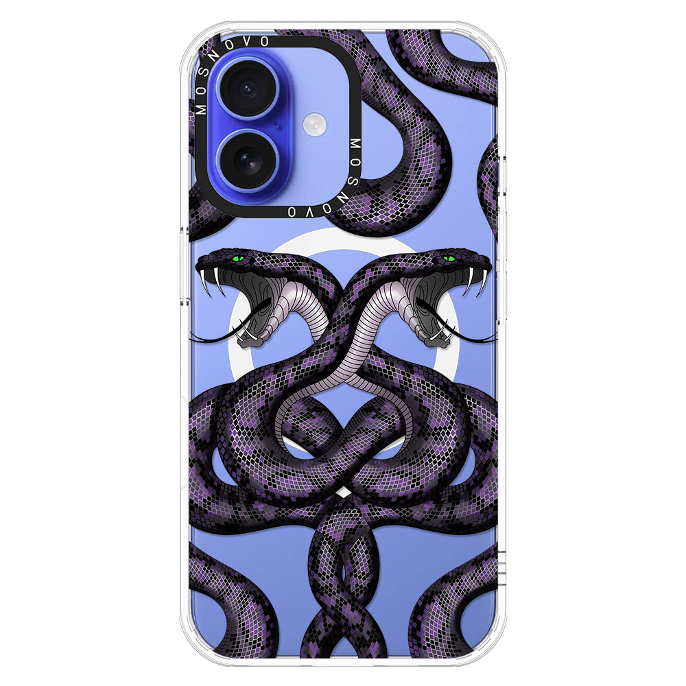 Mystery Snake Phone Case - iPhone 16 Case - MOSNOVO