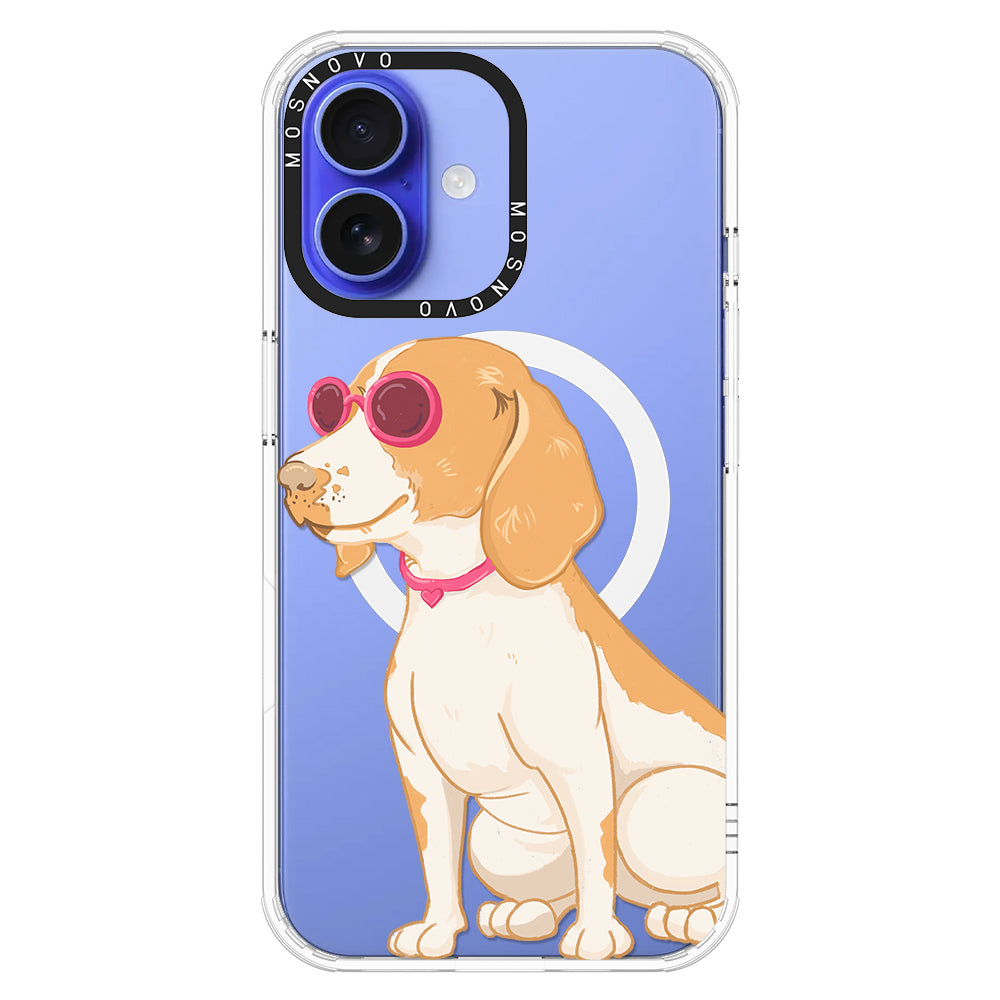 Cute Beagle Phone Case - iPhone 16 Case - MOSNOVO