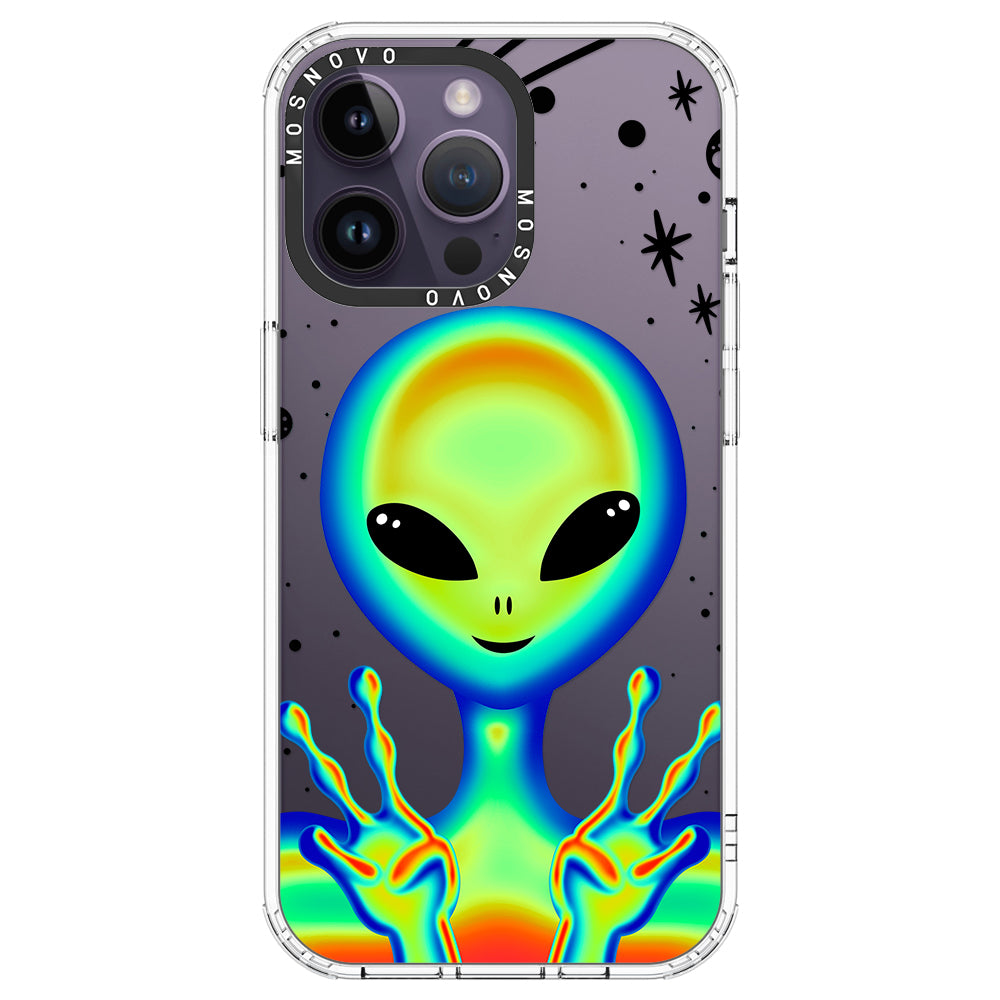 Alien Piece Phone Case - iPhone 14 Pro Max Case