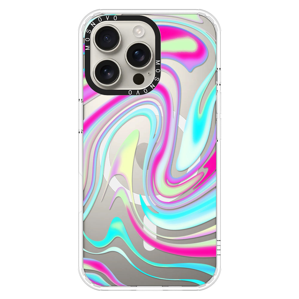 Psychedelic Swirls Phone Case - iPhone 16 Pro Max Case - MOSNOVO