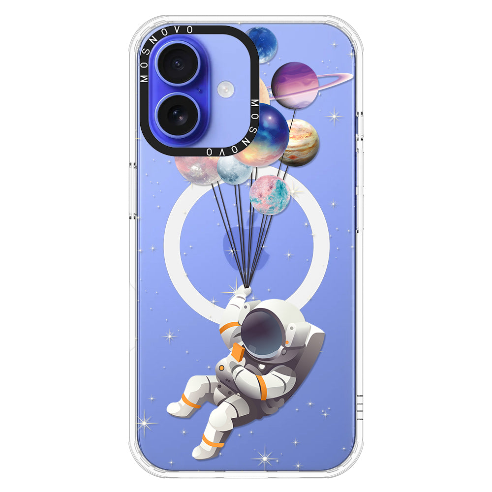 Astronaut Phone Case - iPhone 16 Plus Case - MOSNOVO