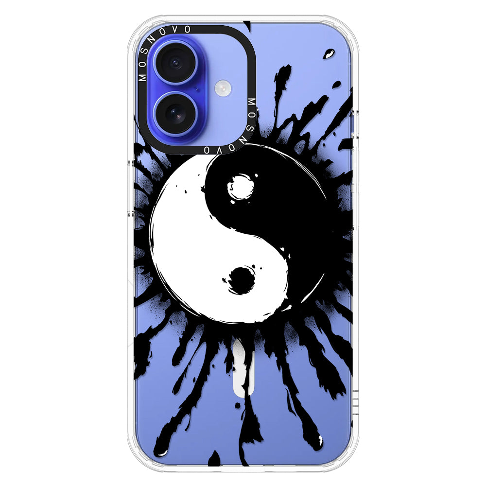 Ying Yang Phone Case - iPhone 16 Plus Case - MOSNOVO