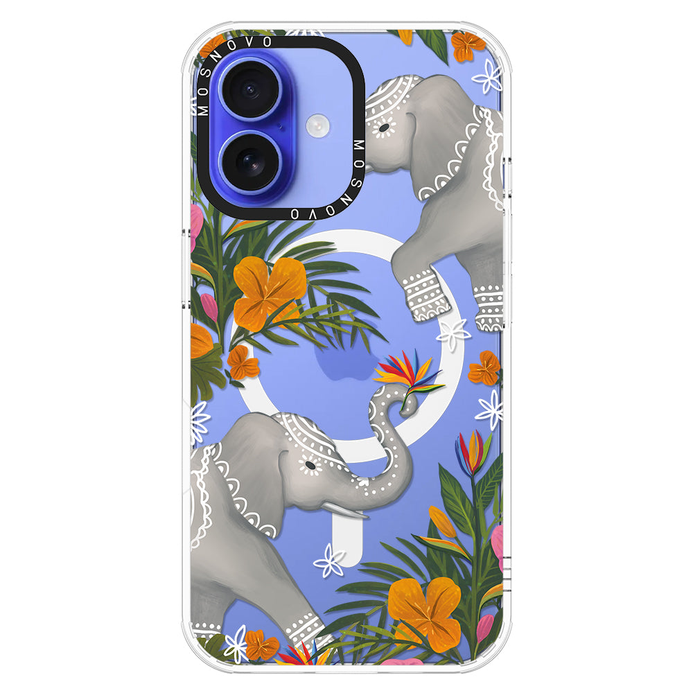 Elephant Phone Case - iPhone 16 Case - MOSNOVO