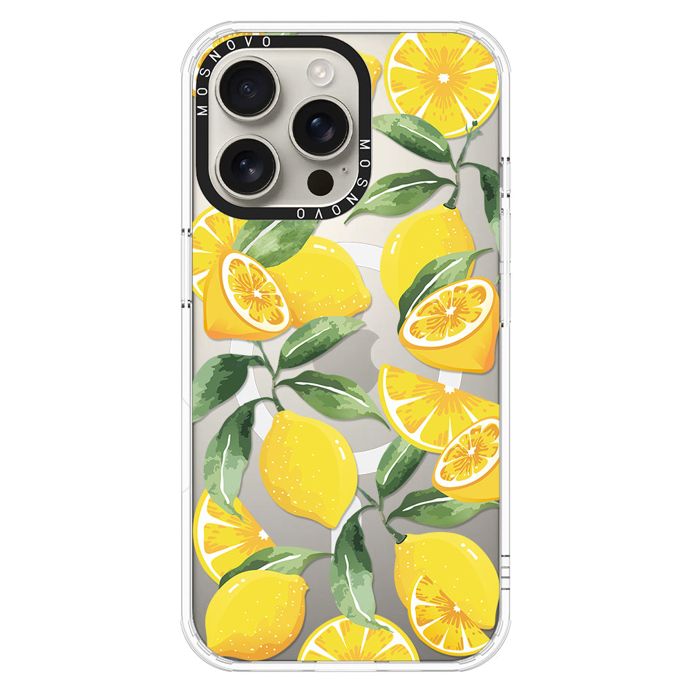 Lemon Phone Case - iPhone 16 Pro Max Case - MOSNOVO