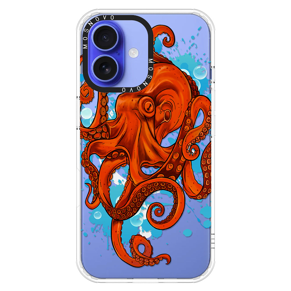 Octupus Phone Case - iPhone 16 Plus Case - MOSNOVO