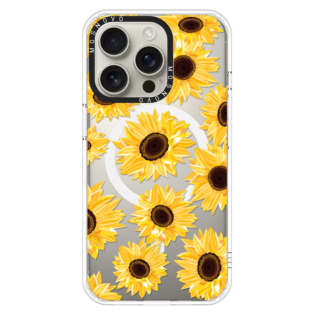 Sunflowers Phone Case - iPhone 16 Pro Case - MOSNOVO