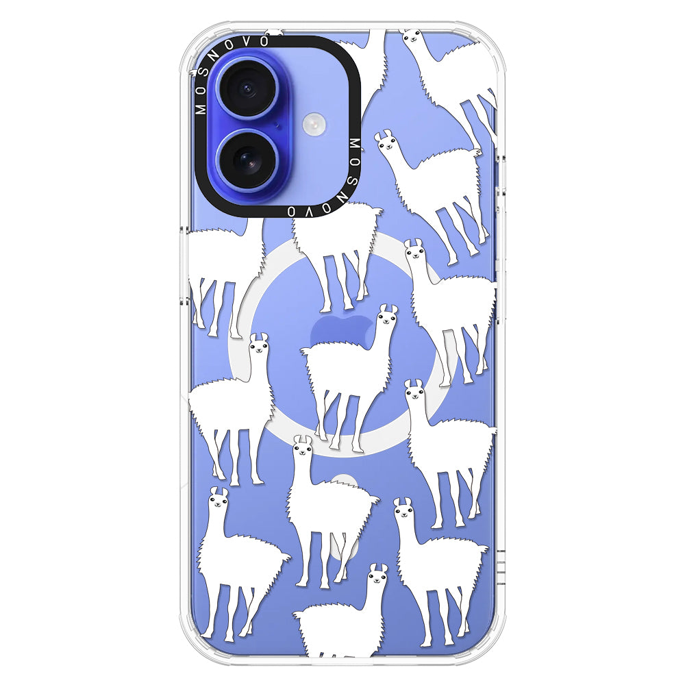 Llama Phone Case - iPhone 16 Case - MOSNOVO