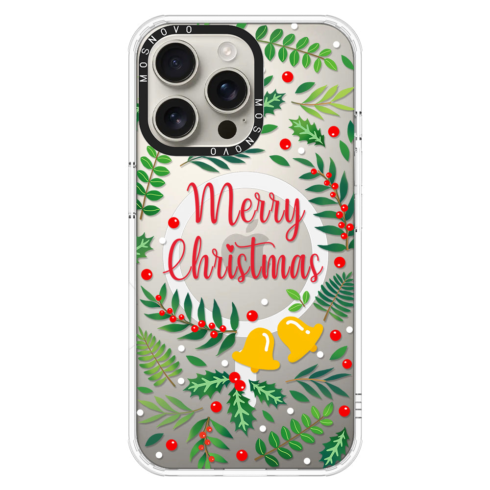 Merry Christmas Phone Case - iPhone 16 Pro Max Case - MOSNOVO