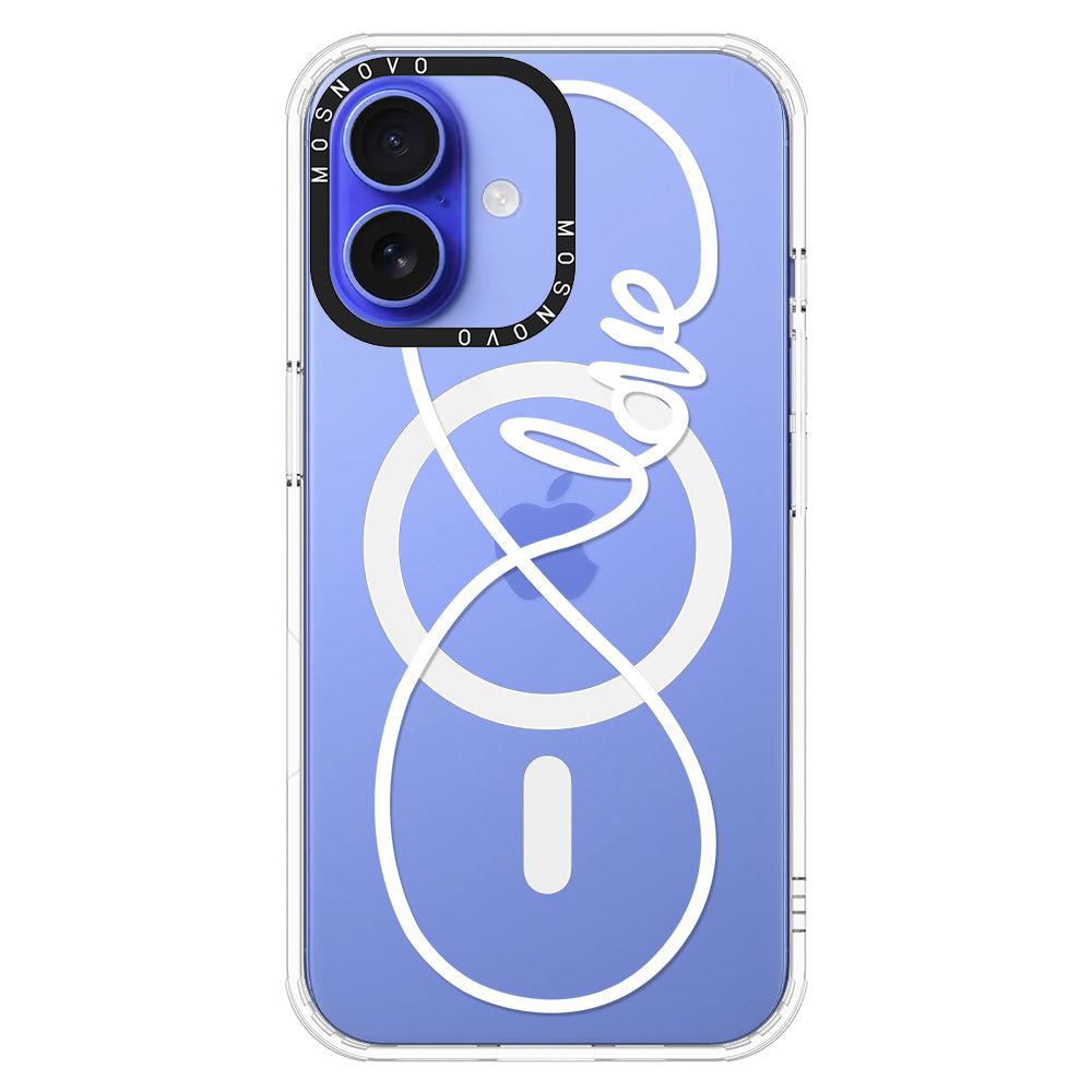 Infinity Love Phone Case - iPhone 16 Case - MOSNOVO