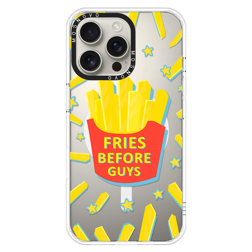 Fries Before Guys Phone Case - iPhone 16 Pro Max Case - MOSNOVO