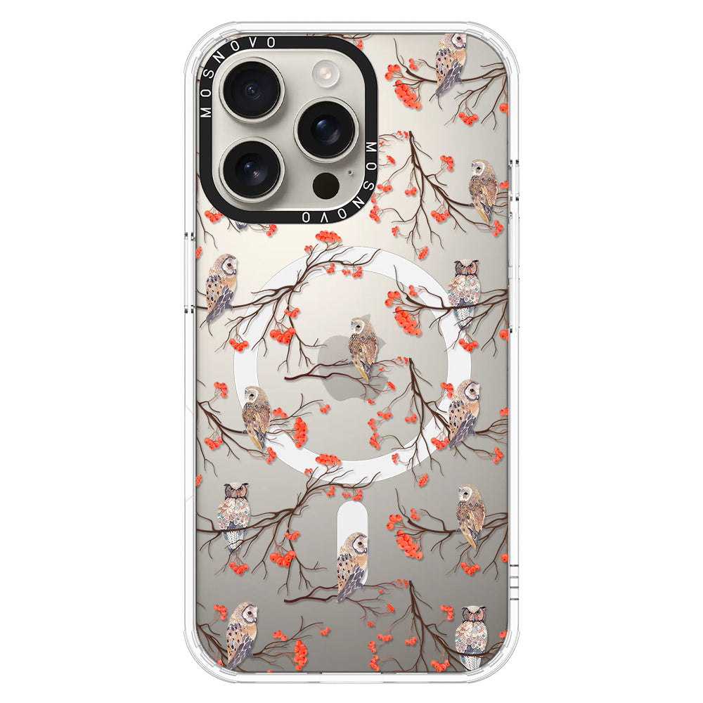 Owl Phone Case - iPhone 16 Pro Max Case - MOSNOVO