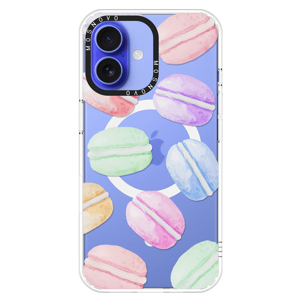 Pastel Macaron Phone Case - iPhone 16 Case - MOSNOVO