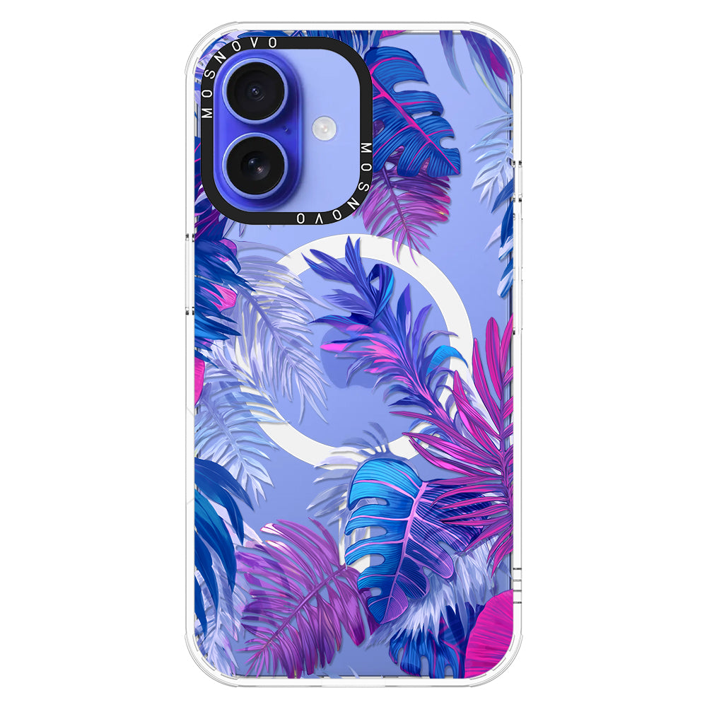 Fancy Palm Leaves Phone Case - iPhone 16 Plus Case - MOSNOVO