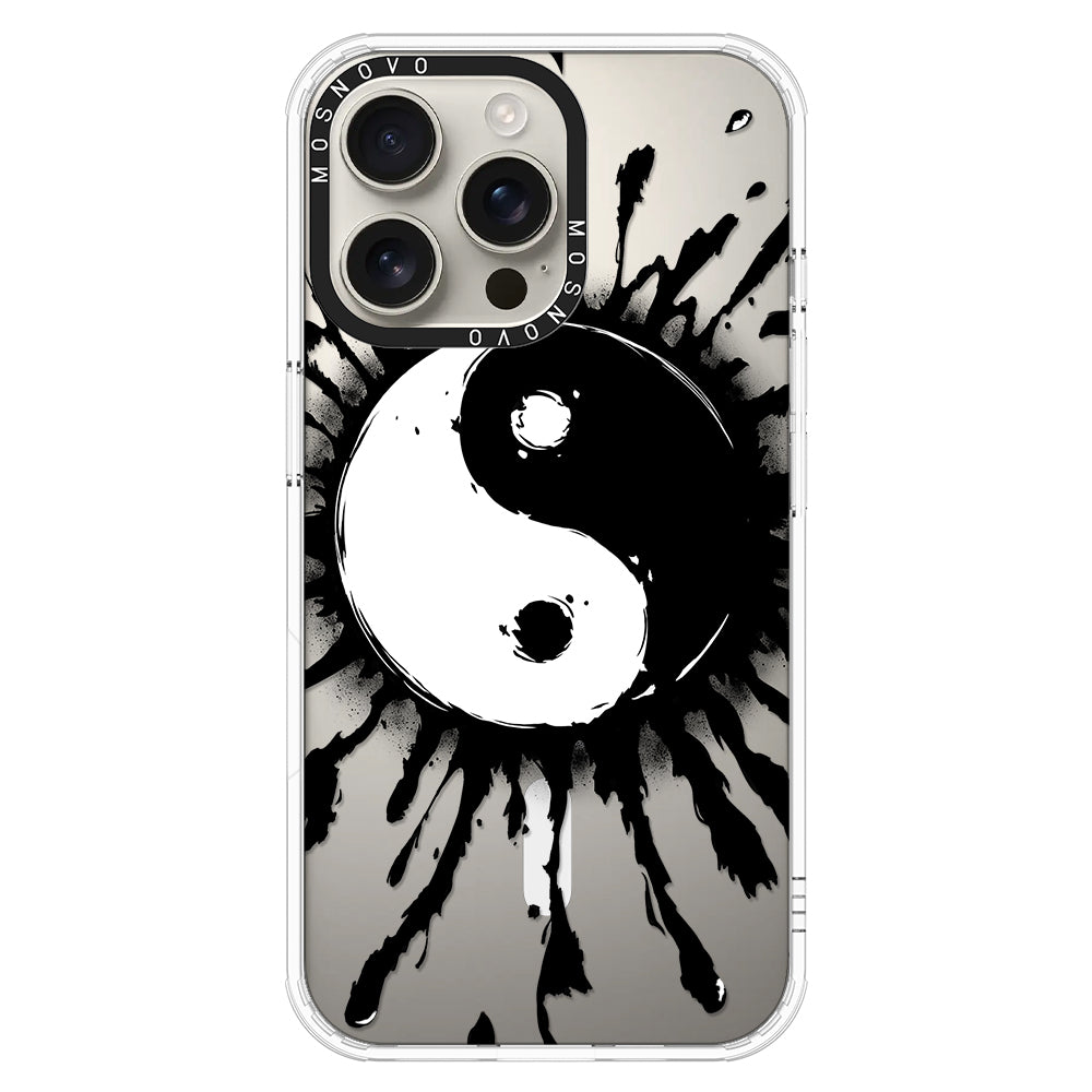 Ying Yang Phone Case - iPhone 16 Pro Max Case - MOSNOVO