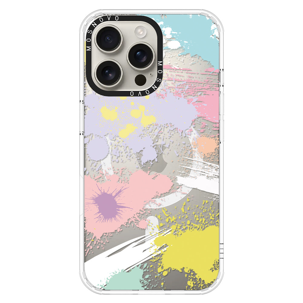 Splash Paint Phone Case - iPhone 16 Pro Max Case - MOSNOVO