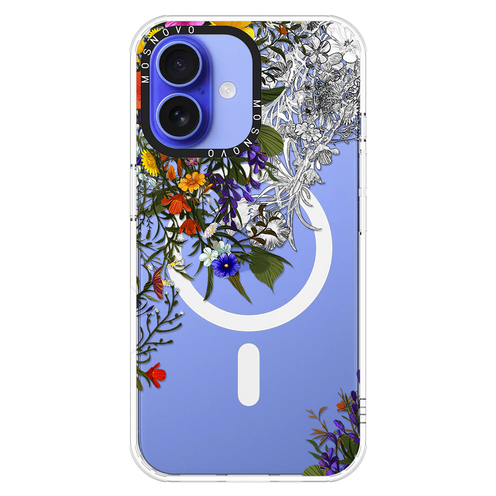 Beautiful Bloom Phone Case - iPhone 16 Plus Case - MOSNOVO