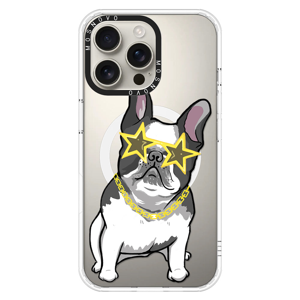 Cool French Bulldog Phone Case - iPhone 16 Pro Max Case - MOSNOVO