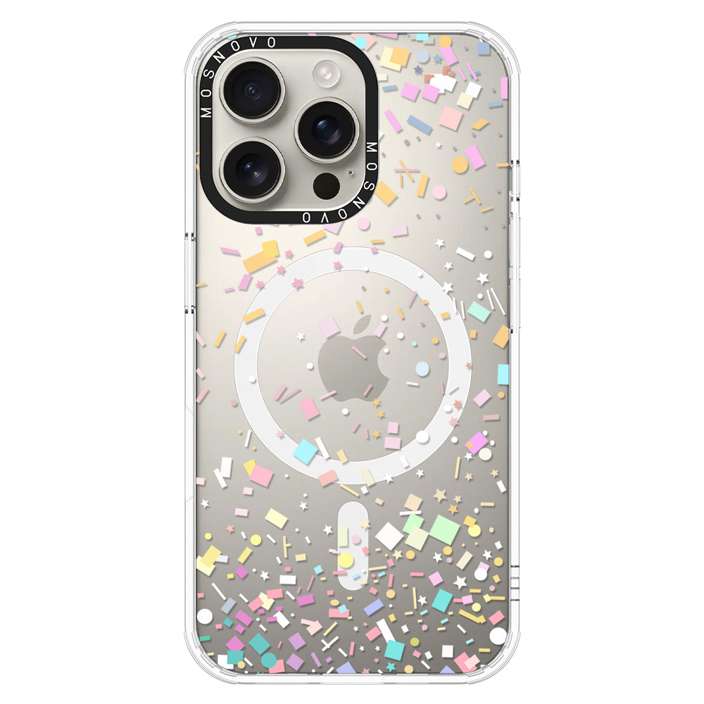 Confetti Phone Case - iPhone 16 Pro Max Case - MOSNOVO