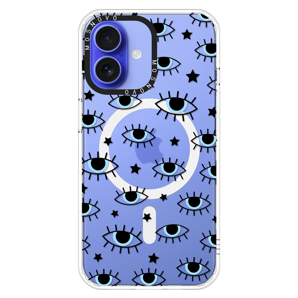 Hippie Eye Phone Case - iPhone 16 Plus Case - MOSNOVO