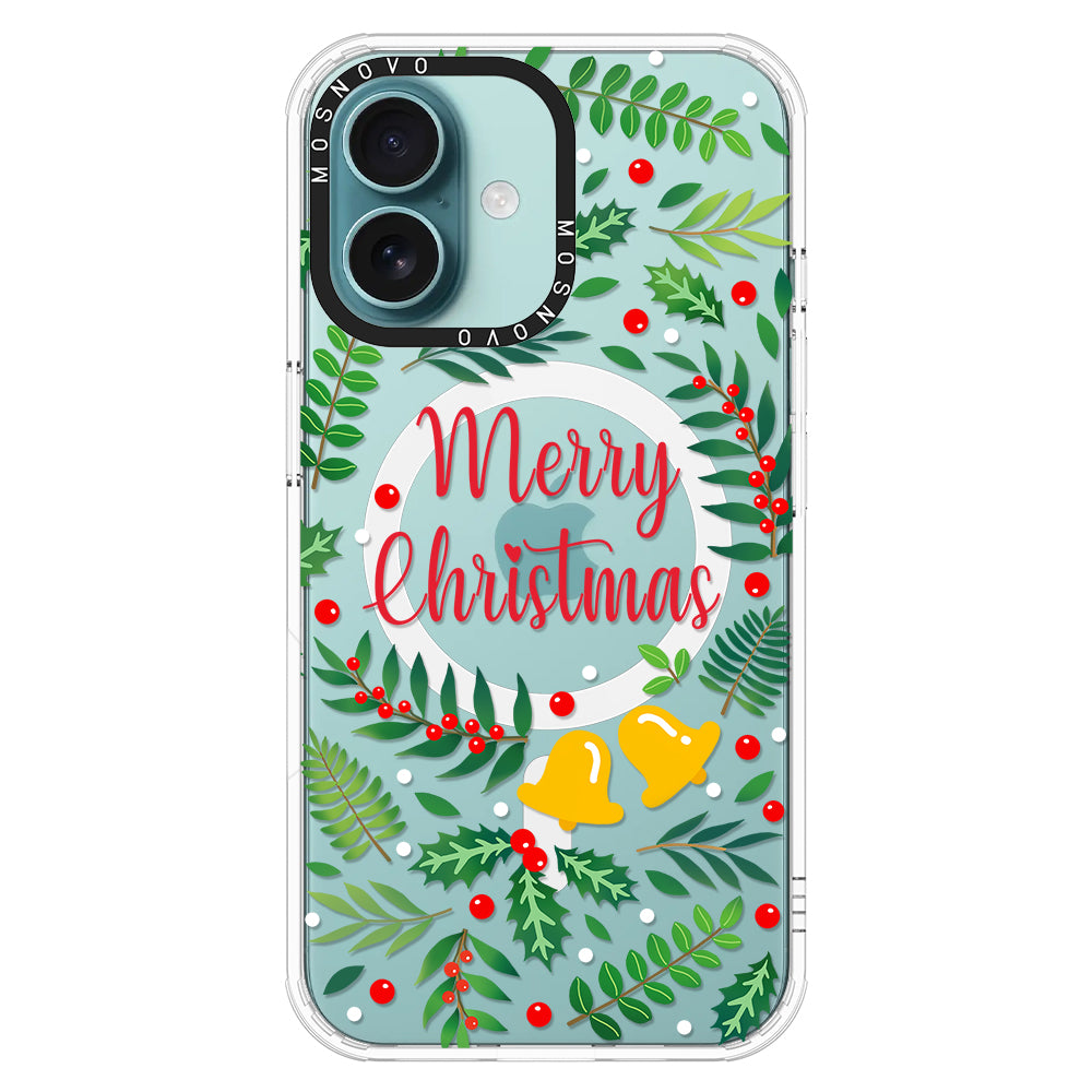 Merry Christmas Phone Case - iPhone 16 Case - MOSNOVO