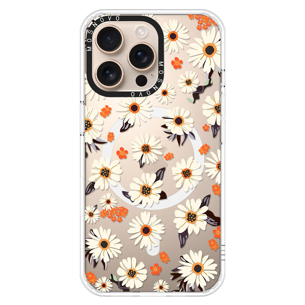 Spring Daisy Phone Case - iPhone 16 Pro Max Case - MOSNOVO