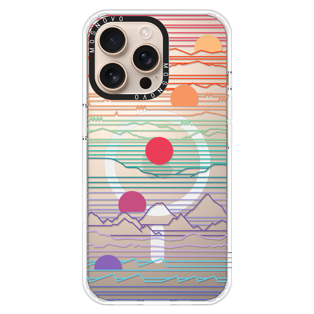 Sunset Phone Case - iPhone 16 Pro Max Case - MOSNOVO