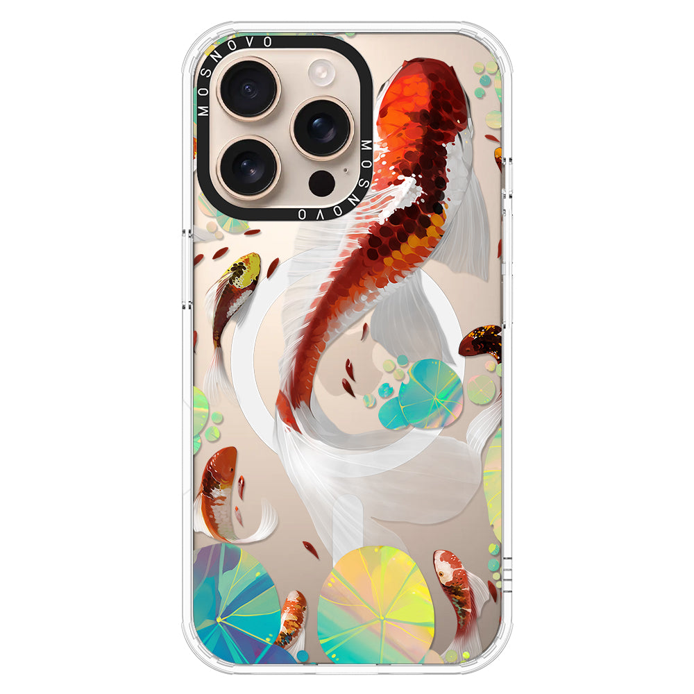 Koi Art Phone Case - iPhone 16 Pro Max Case - MOSNOVO