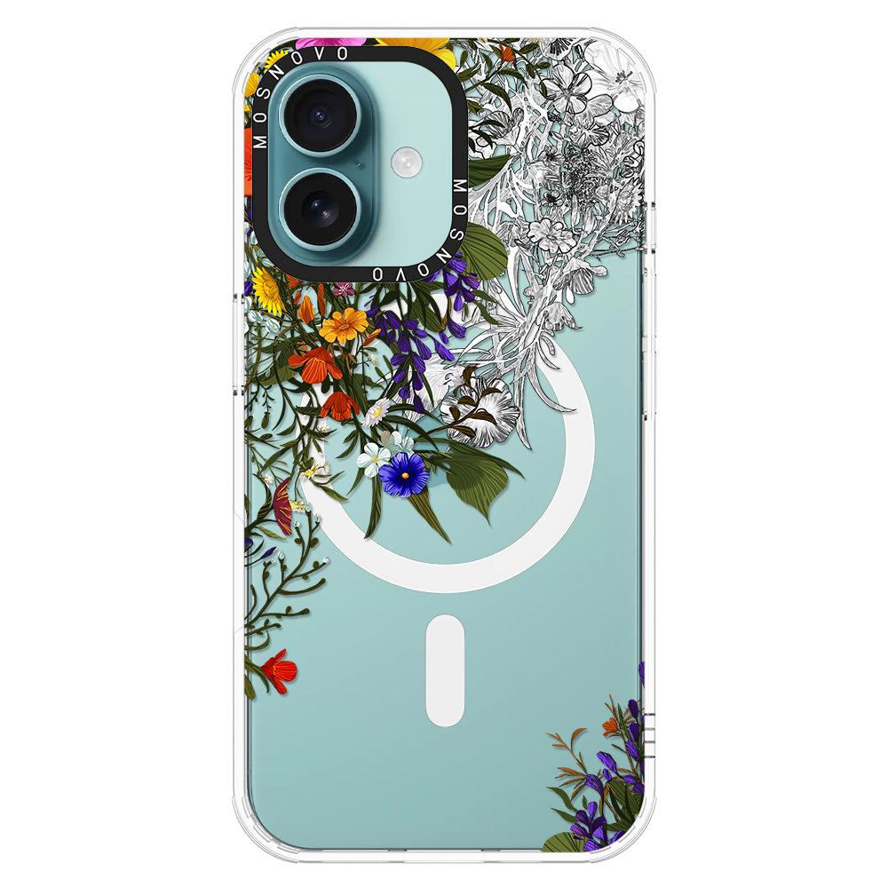 Beautiful Bloom Phone Case - iPhone 16 Plus Case - MOSNOVO