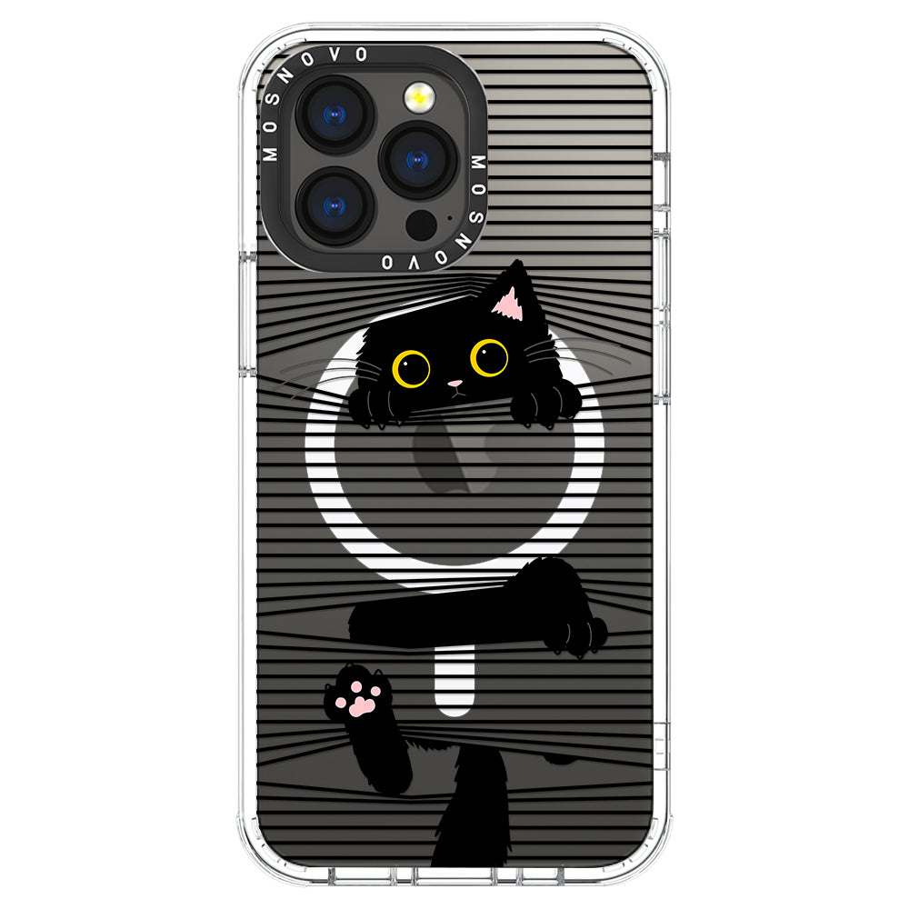 Hidden Black Cat Phone Case - iPhone 13 Pro Case