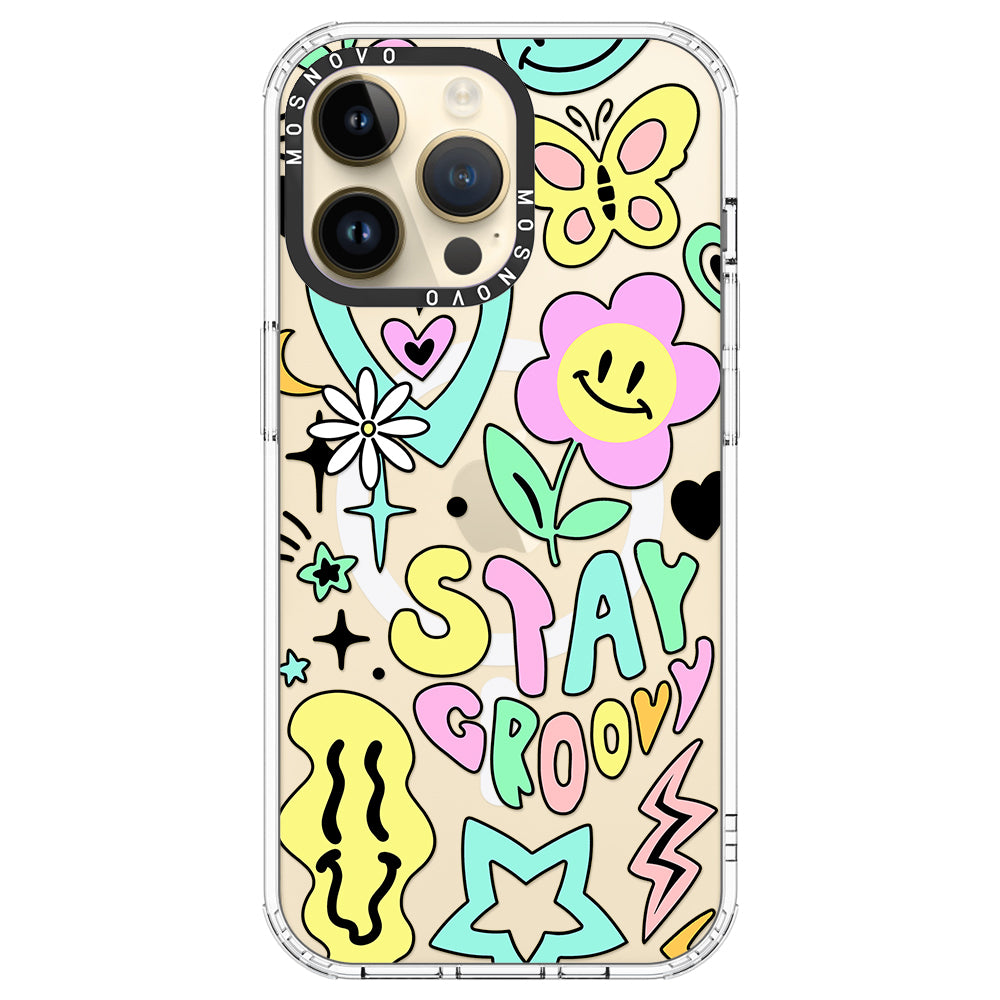 Stay Groovy Phone Case - iPhone 14 Pro Max Case