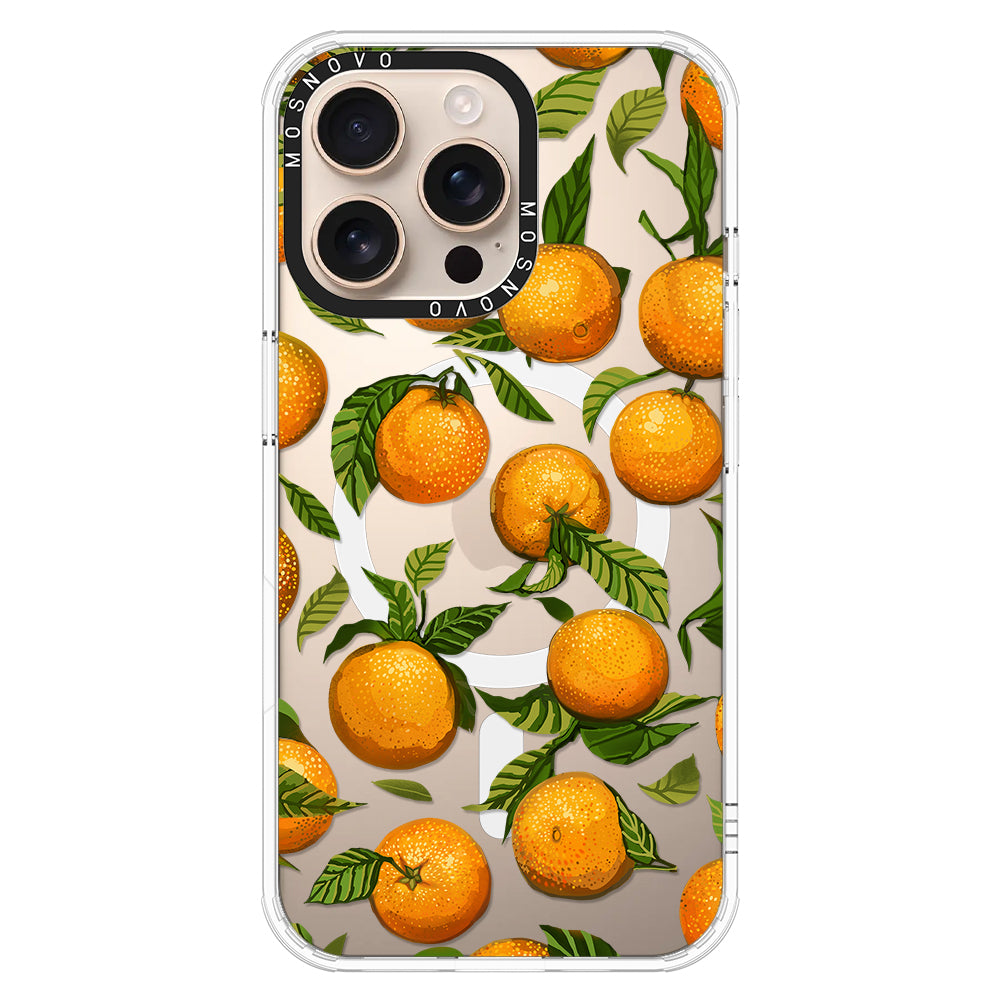 Tangerine Phone Case - iPhone 16 Pro Max Case - MOSNOVO