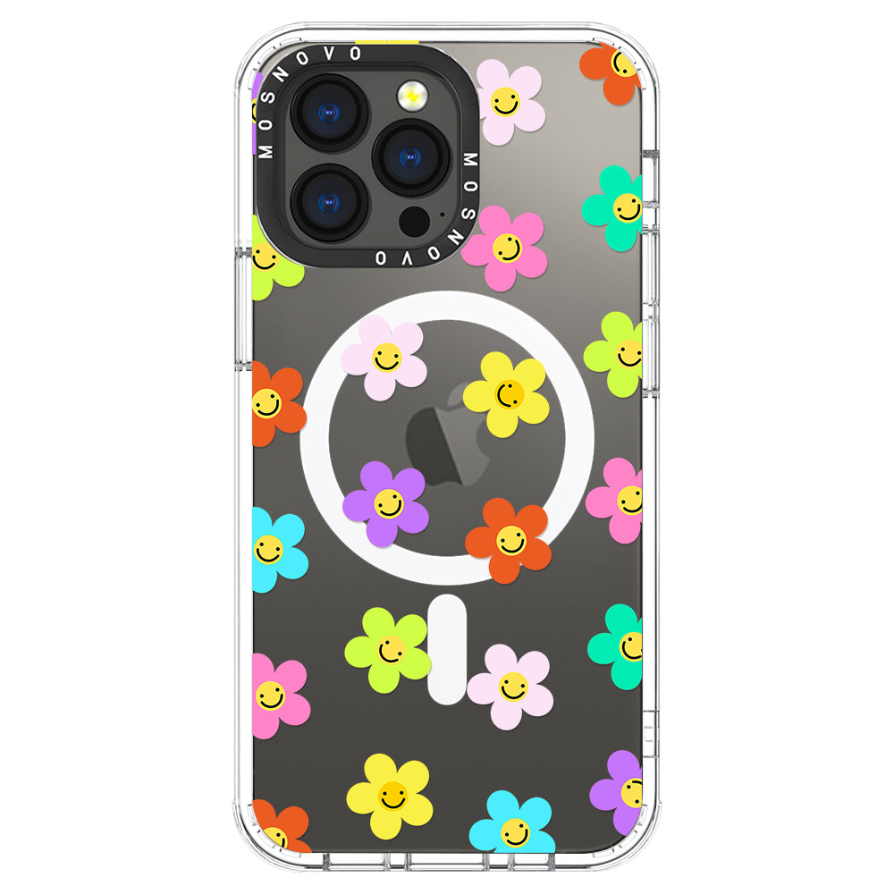 Smile Floral Phone Case - iPhone 13 Pro Case