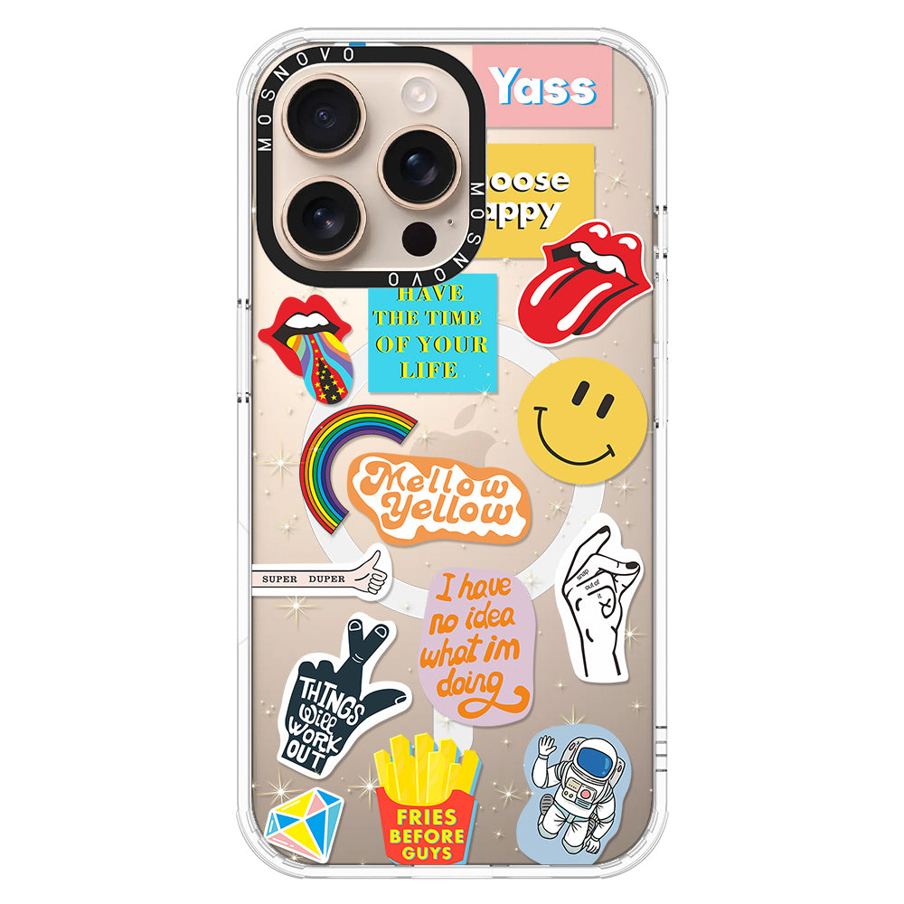 Pop Culture Phone Case - iPhone 16 Pro Max Case - MOSNOVO