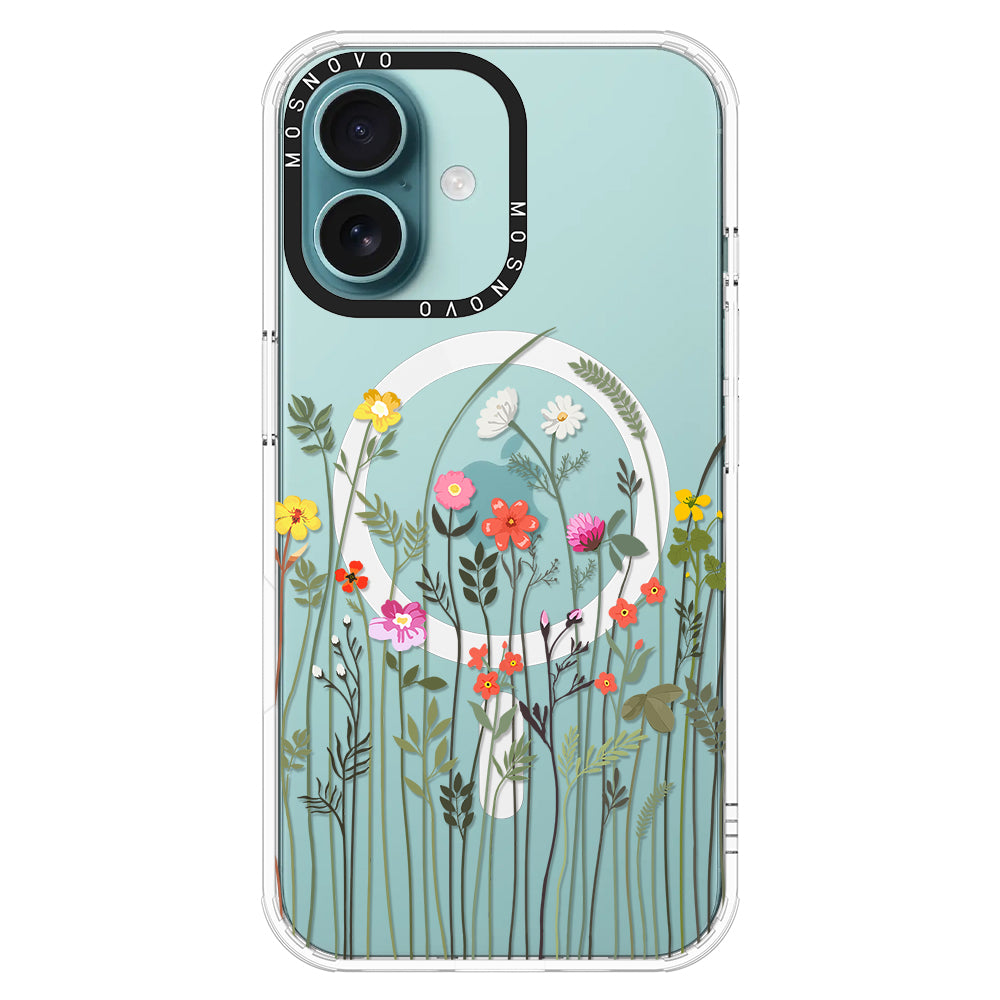 Spring Wildflower Phone Case - iPhone 16 Case - MOSNOVO