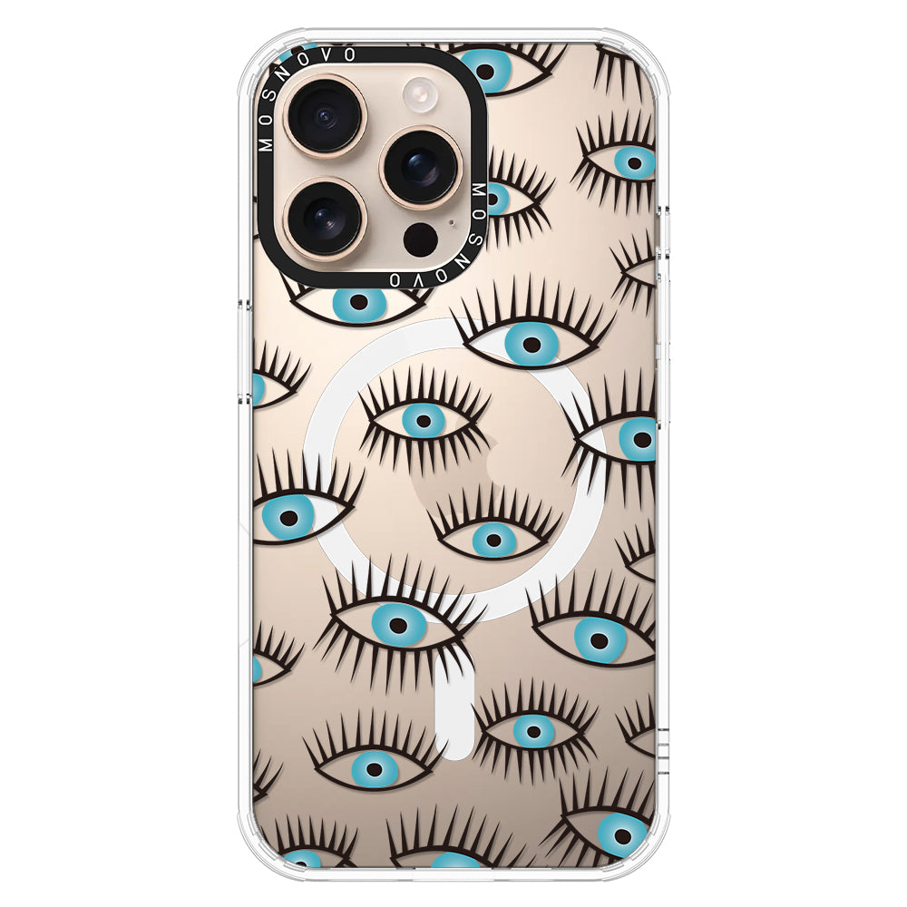 Evil Eye Phone Case - iPhone 16 Pro Max Case - MOSNOVO