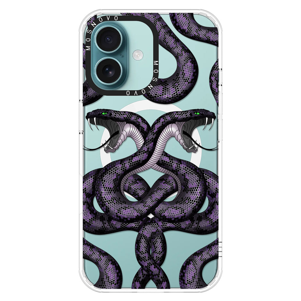 Mystery Snake Phone Case - iPhone 16 Case - MOSNOVO