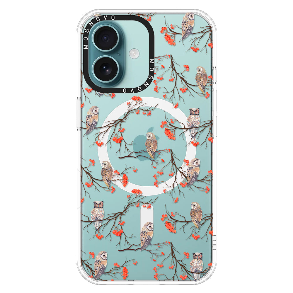 Owl Phone Case - iPhone 16 Case - MOSNOVO