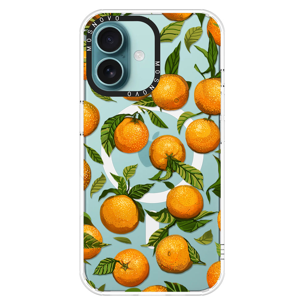 Tangerine Phone Case - iPhone 16 Plus Case - MOSNOVO