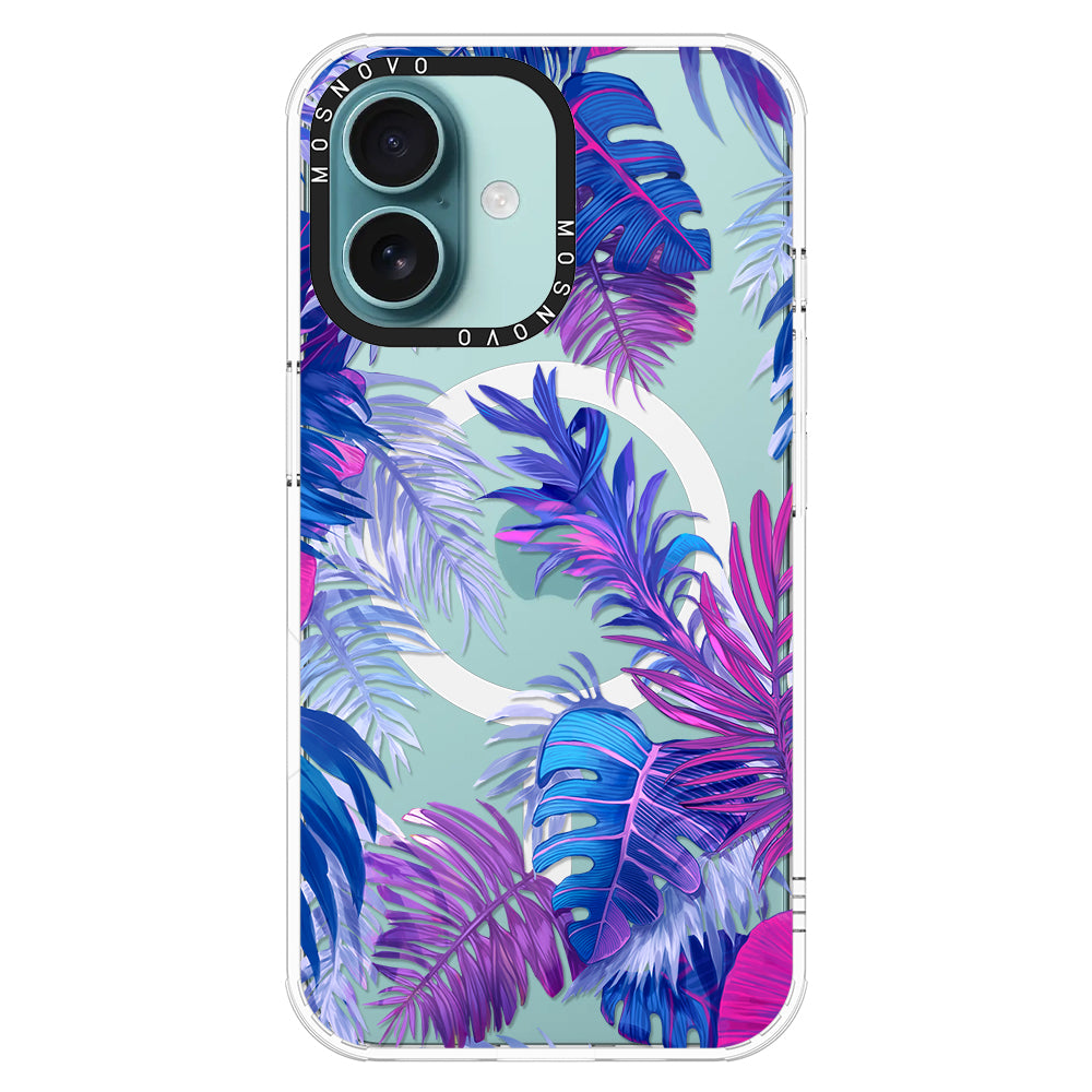 Fancy Palm Leaves Phone Case - iPhone 16 Plus Case - MOSNOVO