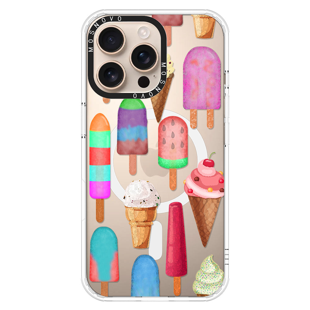 Ice Cream Phone Case - iPhone 16 Pro Max Case - MOSNOVO