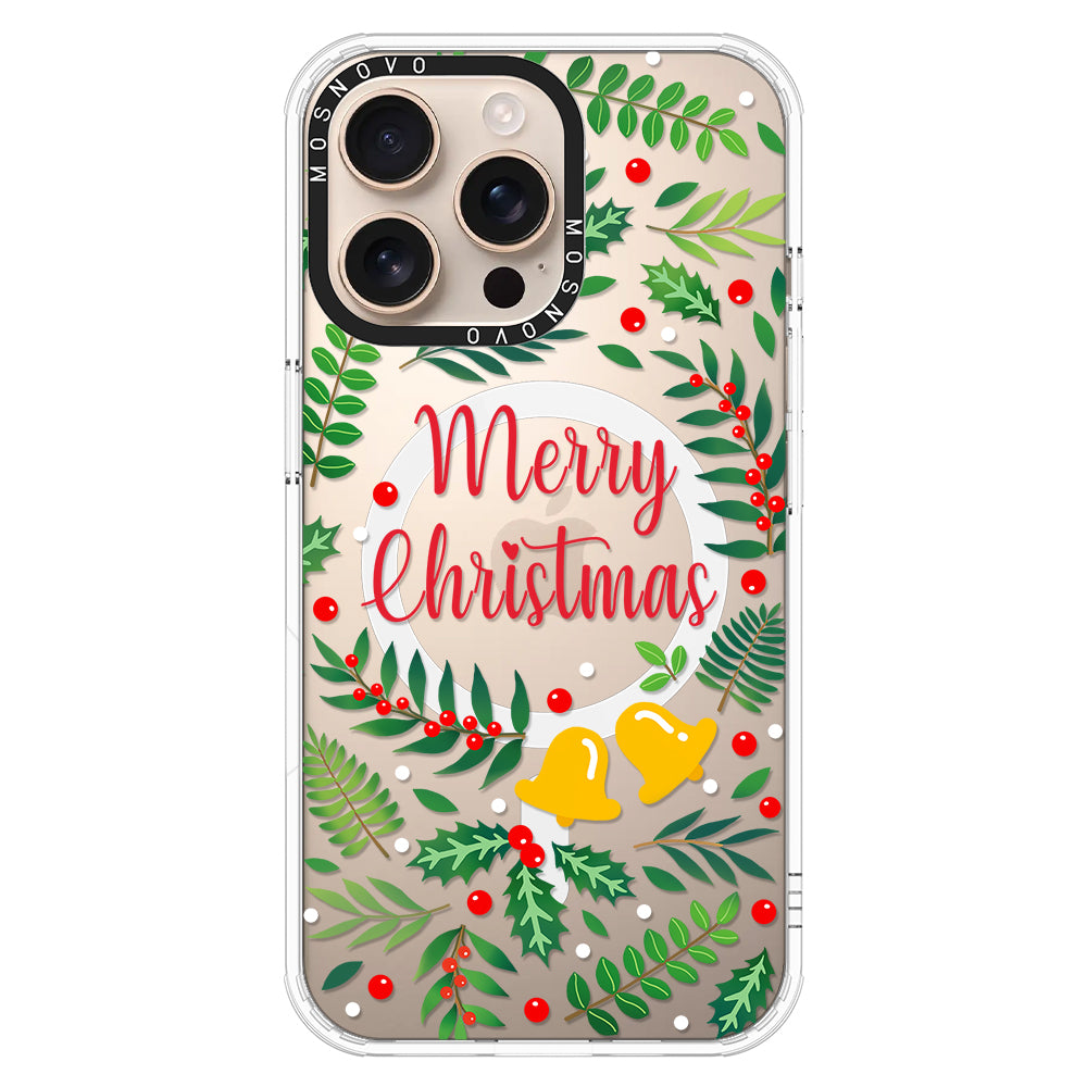 Merry Christmas Phone Case - iPhone 16 Pro Max Case - MOSNOVO