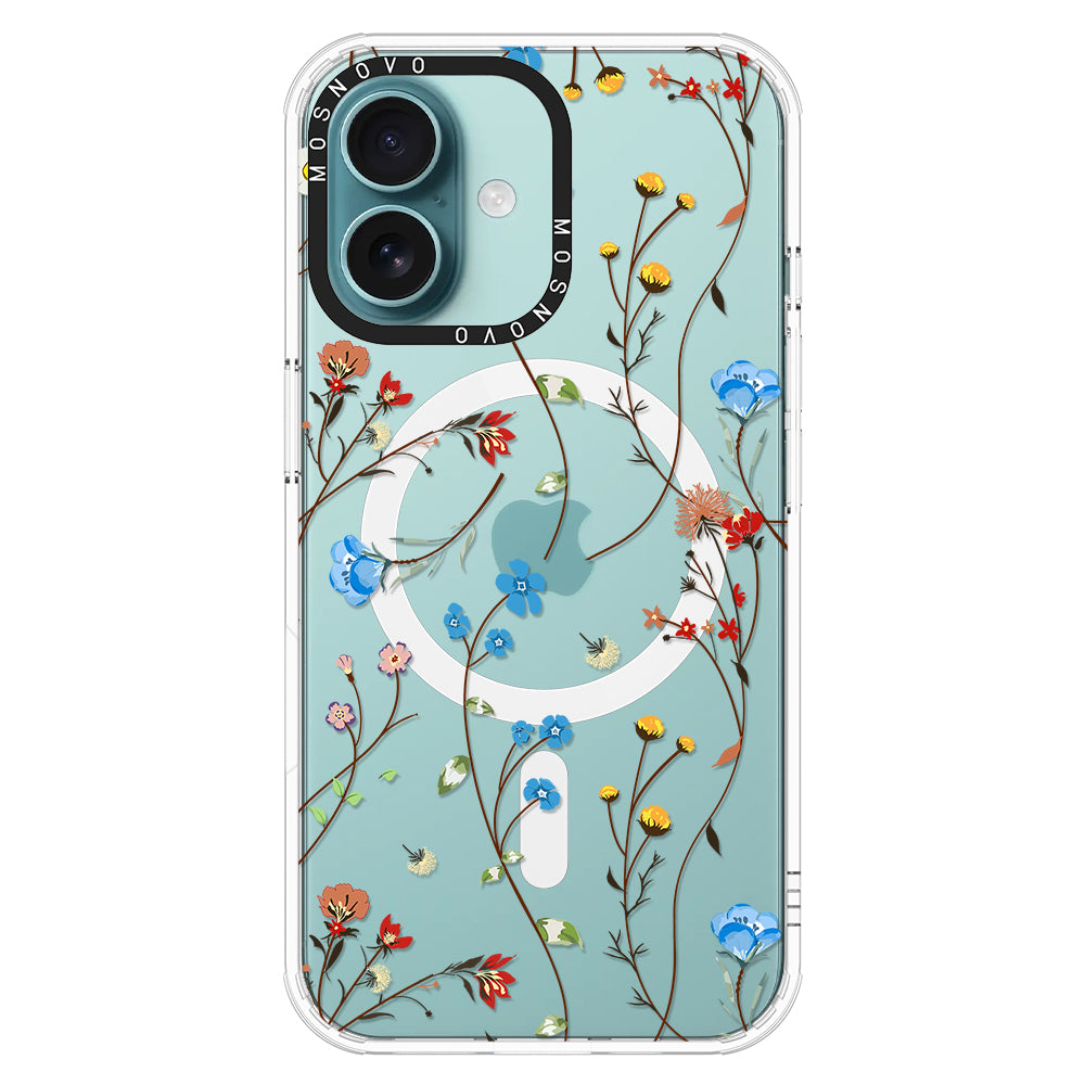 Wildflowers Phone Case - iPhone 16 Plus Case - MOSNOVO