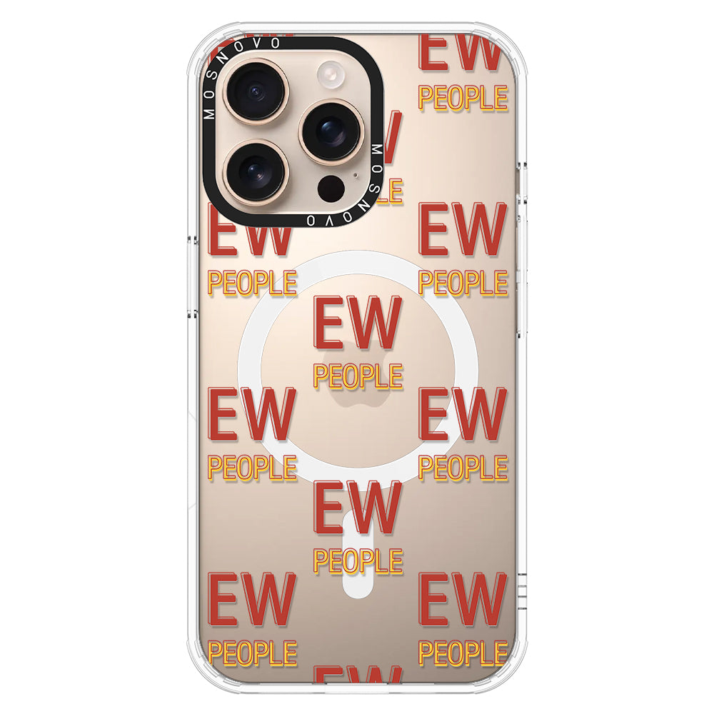 EW People Phone Case - iPhone 16 Pro Max Case - MOSNOVO