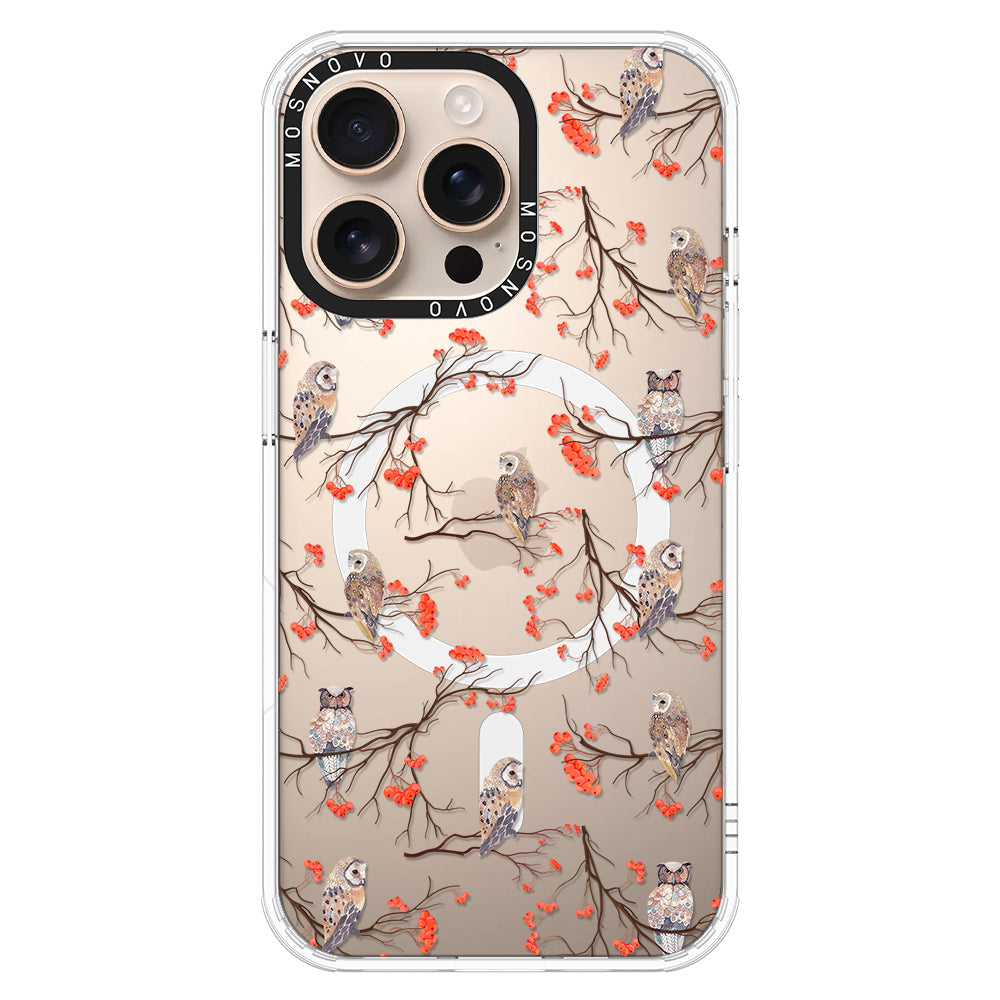 Owl Phone Case - iPhone 16 Pro Max Case - MOSNOVO