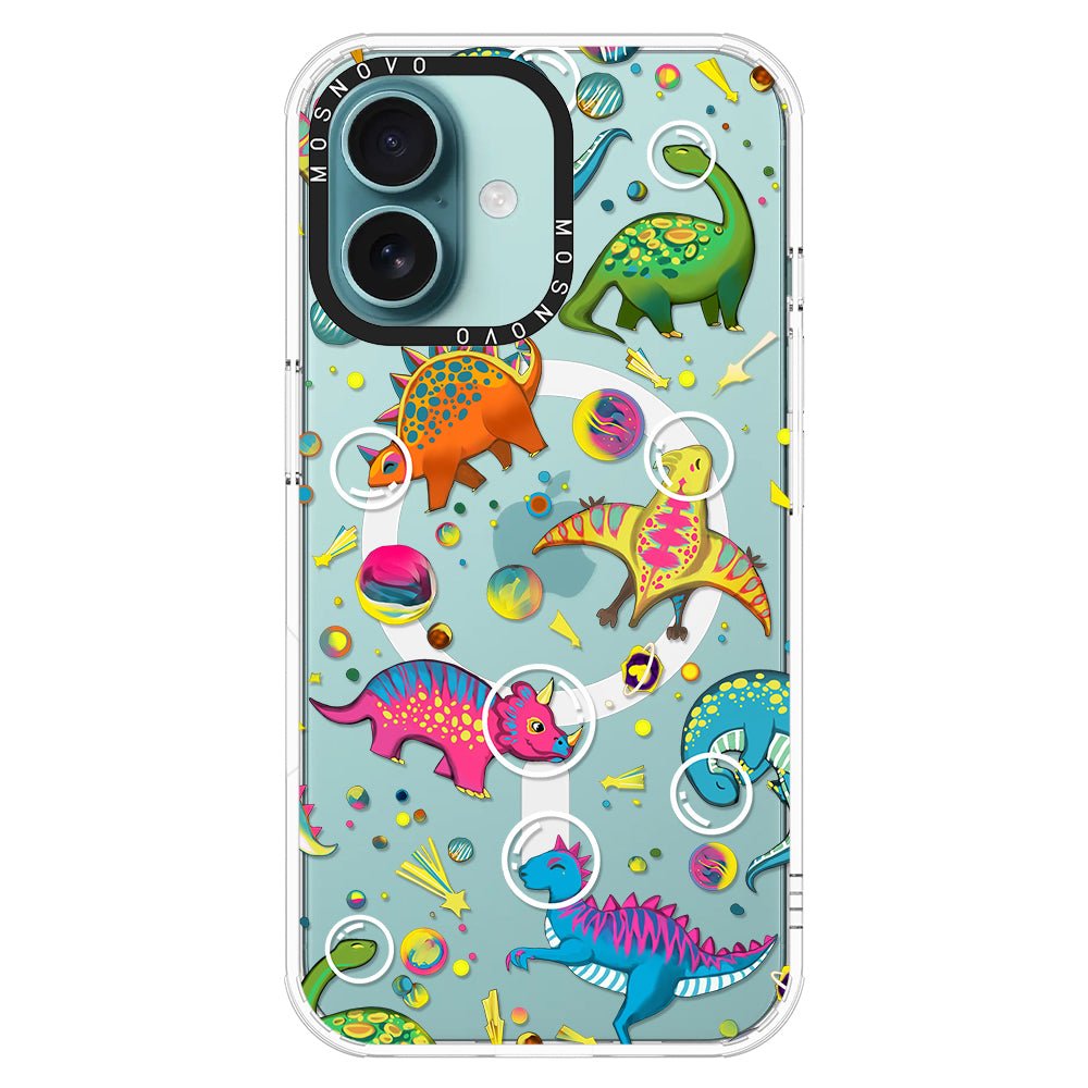 Dinosaur Planet Phone Case - iPhone 16 Case - MOSNOVO