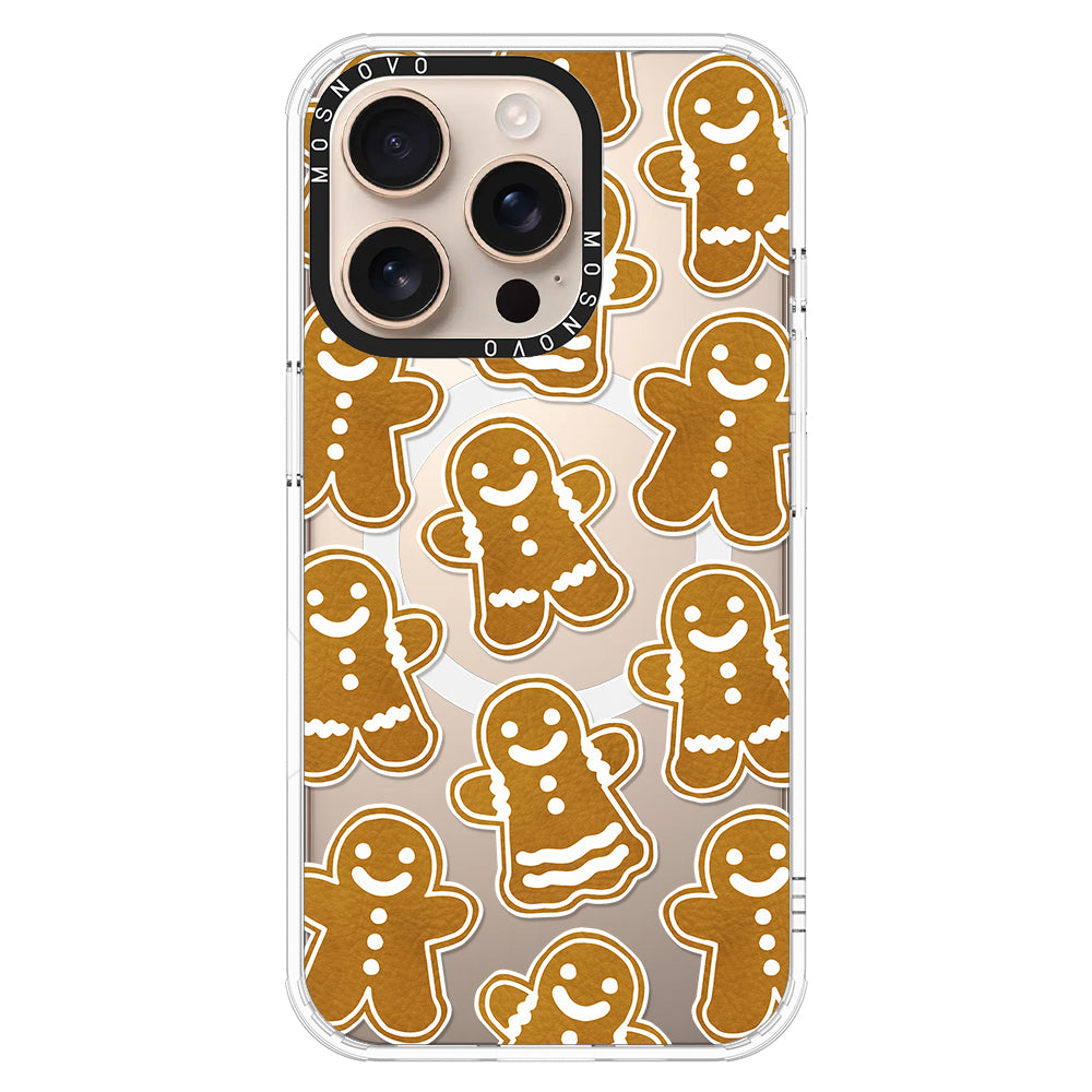 Ginger Breadman Phone Case - iPhone 16 Pro Case - MOSNOVO